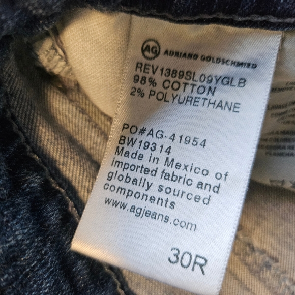 7. AG The Legging Ankle Distressed Skinny Jeans sz30R - Picture 5 of 15